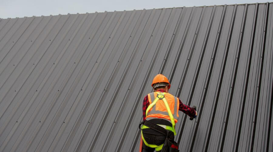 Professional metal roof installation services in Adair, OK
